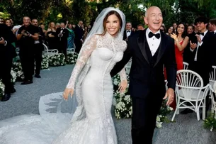 Jeff Bezos e Lauren Sánchez divulgam 1ª foto do casamento luxuoso (e milionário) em Veneza