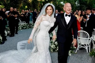 Imagem referente à matéria: Jeff Bezos e Lauren Sánchez divulgam 1ª foto do casamento luxuoso (e milionário) em Veneza