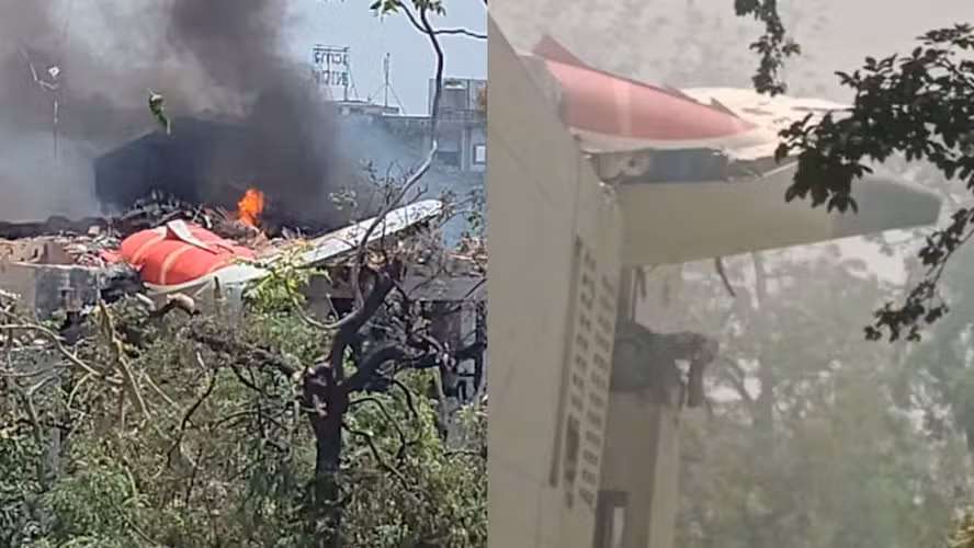 Ao menos uma pessoa sobreviveu ao acidente de avião na Índia