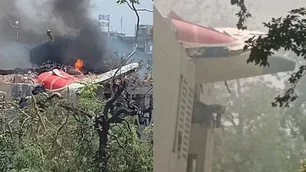 Imagem referente à matéria: Todos ocupantes de avião que caiu na Índia morreram, afirmam autoridades