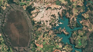 Imagem referente à matéria: Tem urânio em Goiás? Imagem da Nasa gera dúvidas nas redes sociais; geólogo explica
