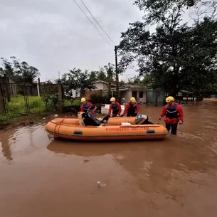 Com sete rios na cota de inundação, Rio Grande do Sul tem 6,5 mil pessoas fora de casa