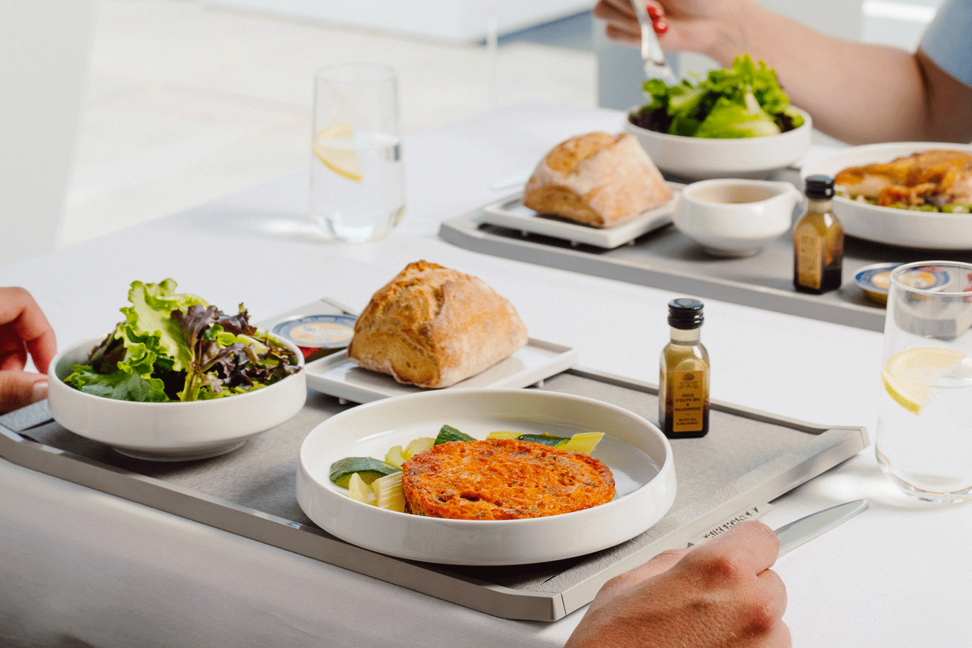 AirFrance, Classe Business, Menu