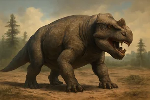 Imagem referente à matéria: Antes dos dinossauros: conheça os superpredadores mortais da Pangeria — um deles é brasileiro