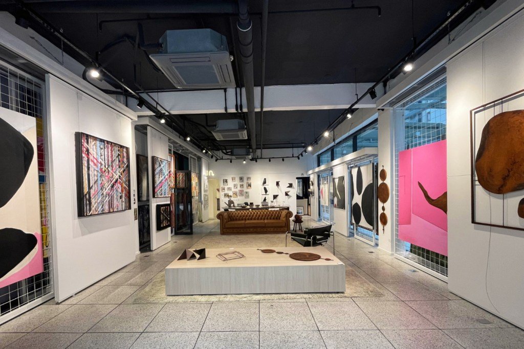 Galeria de arte NATA, no bairro de Pinheiros, em São Paulo