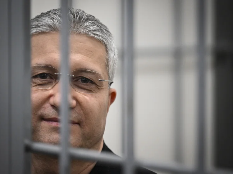 Campanha anticorrupção: Timur Ivanov é condenado em meio a uma série de investigações contra altos funcionários do governo russo (Alexander NEMENOV / AFP)