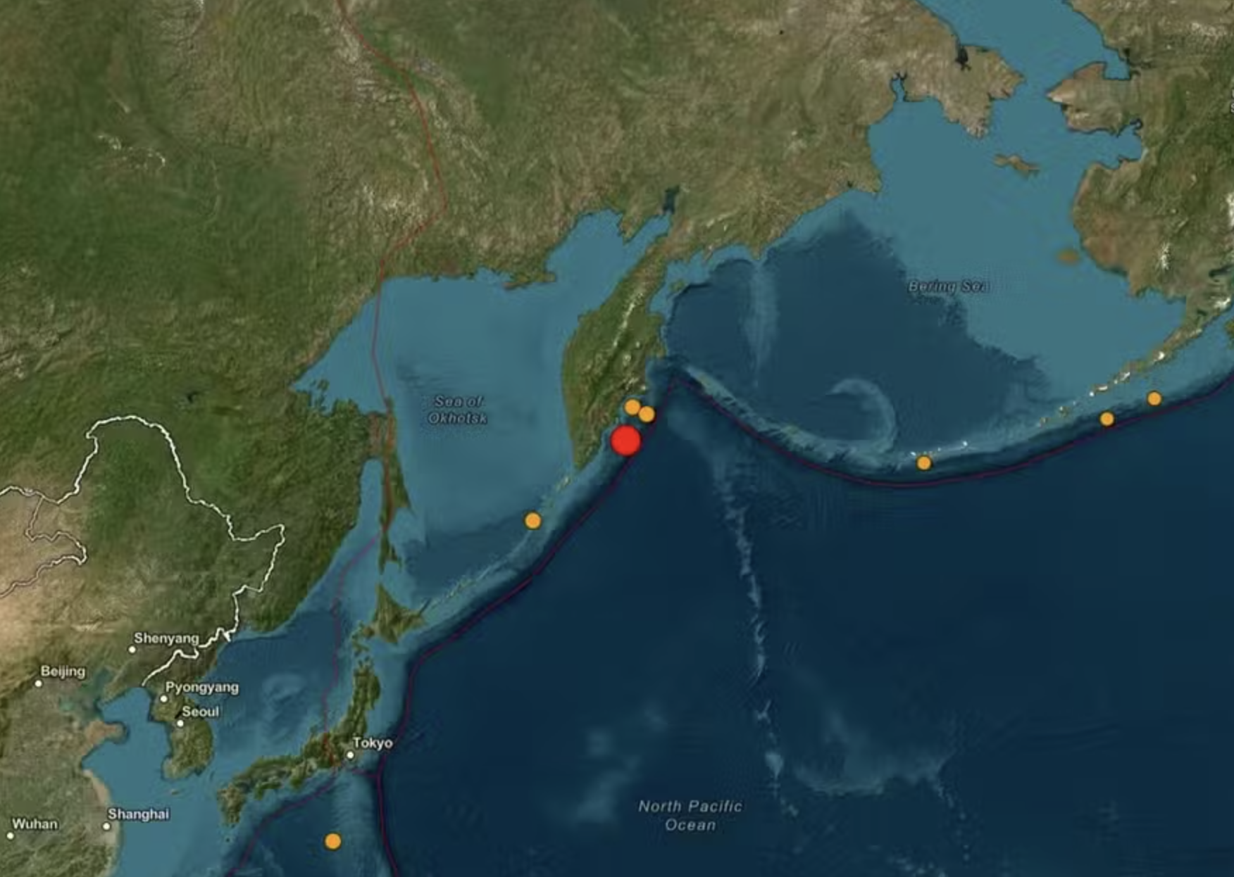 Tsunami atinge os EUA depois de terremoto de magnitude 8,8 na Rússia