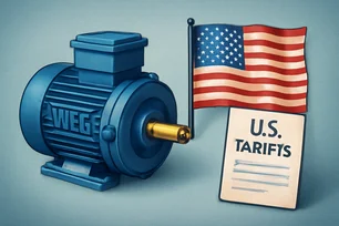 Imagem referente à matéria: Na WEG, tarifas de Trump podem mudar rota de exportações - e dos preços