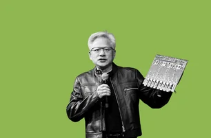 Imagem referente à matéria: Nvidia se aproxima dos US$ 4 trilhões em valor de mercado — e bate de frente com a Apple