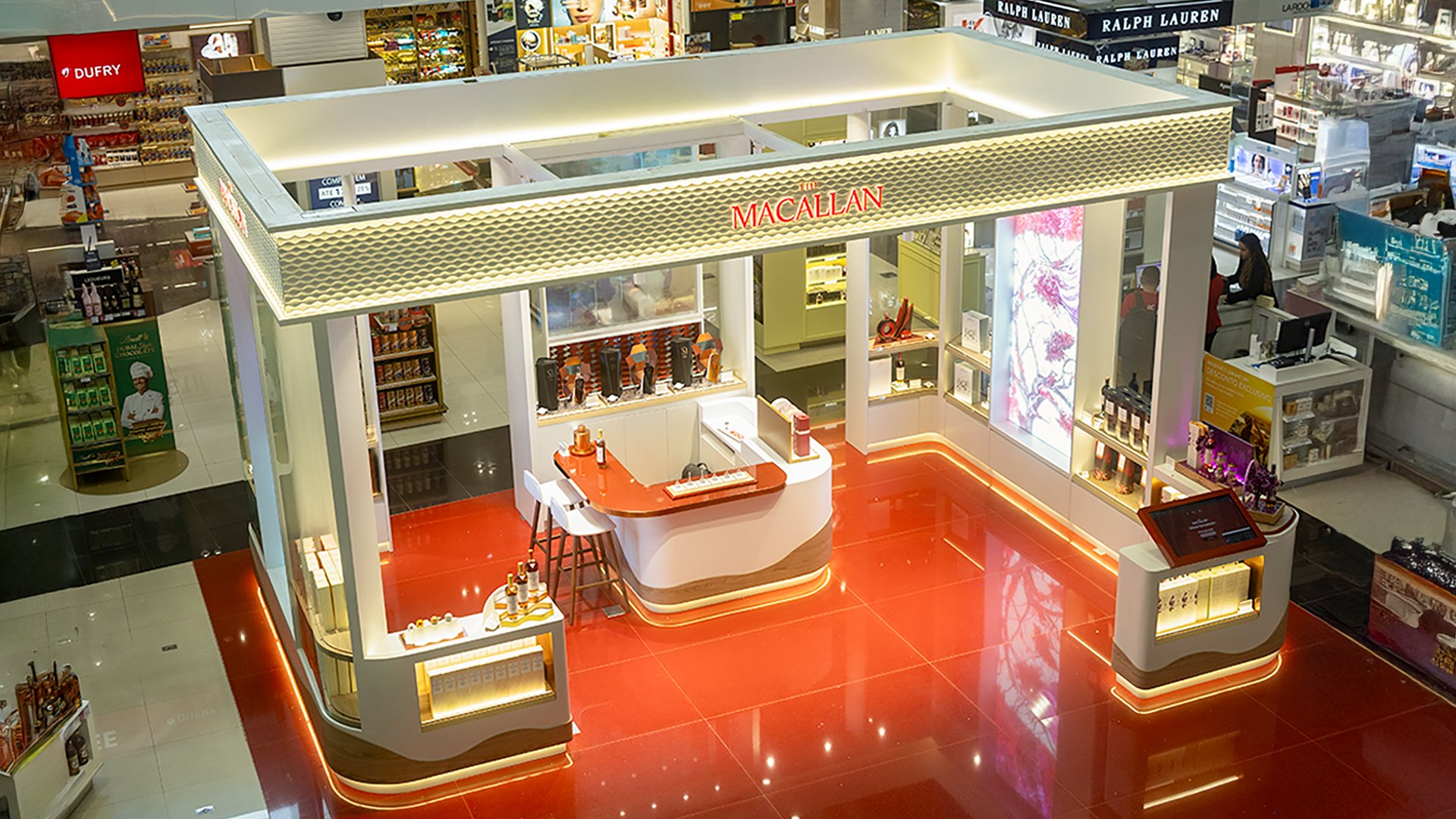 O único espaço da The Macallan no Brasil em que é possível comprar edições limitadas da marca