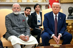 Imagem referente à matéria: Índia, membro do Brics, avança em conversas para reduzir tarifas de Trump, diz agência