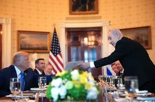 Netanyahu diz ter recomendado Trump para Nobel da Paz durante encontro na Casa Branca