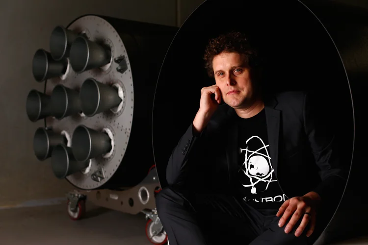 Peter Beck: fundador e CEO da Rocket Lab ( Phil Walter/Getty Images)
