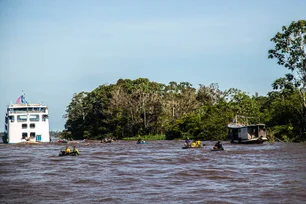 Imagem referente à matéria: Cheias no Amazonas deixam municípios em estado de emergência