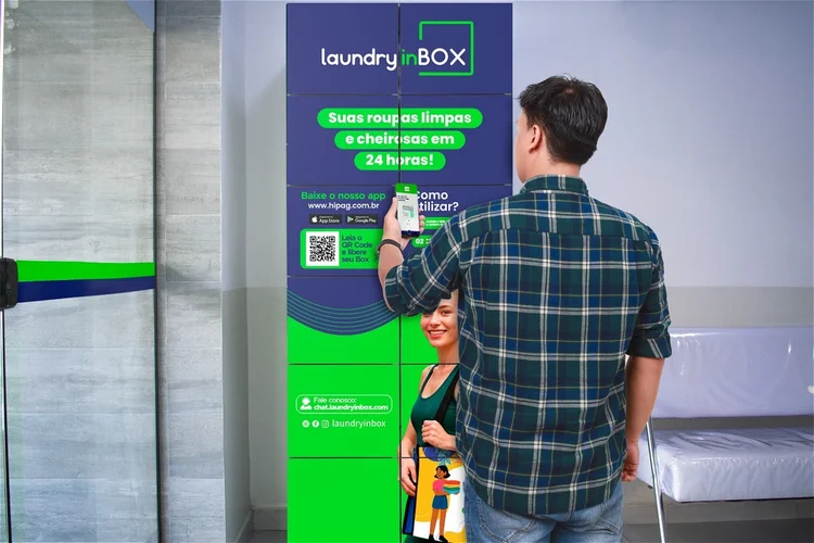 Exemplo de ponto da Laundry in Box (Grupo Hi/Divulgação)