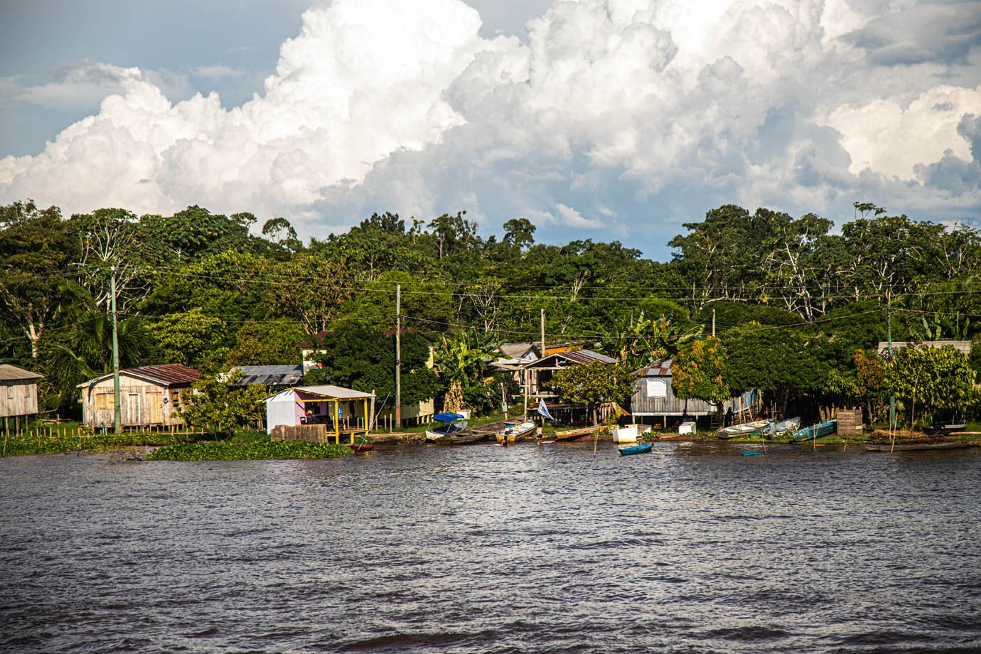 Rio Amazonas - ribeirinhas - ribeirinhos - moradia - casas palafitas - amazonia - barco - canoa

Foto: Leandro Fonseca
Data: 02/07/2025