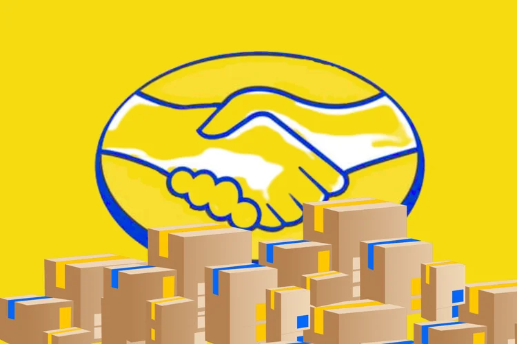 Mercado Livre: gigante do e-commerce cai na bolsa após notícia relacionada à Amazon (Montagem EXAME com elemento do Canva e Mercado Livre/Reprodução)