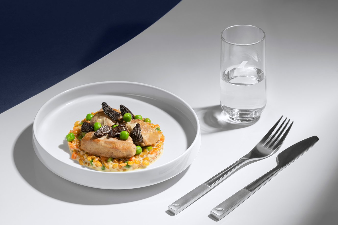 AirFrance, Classe Business, Menu