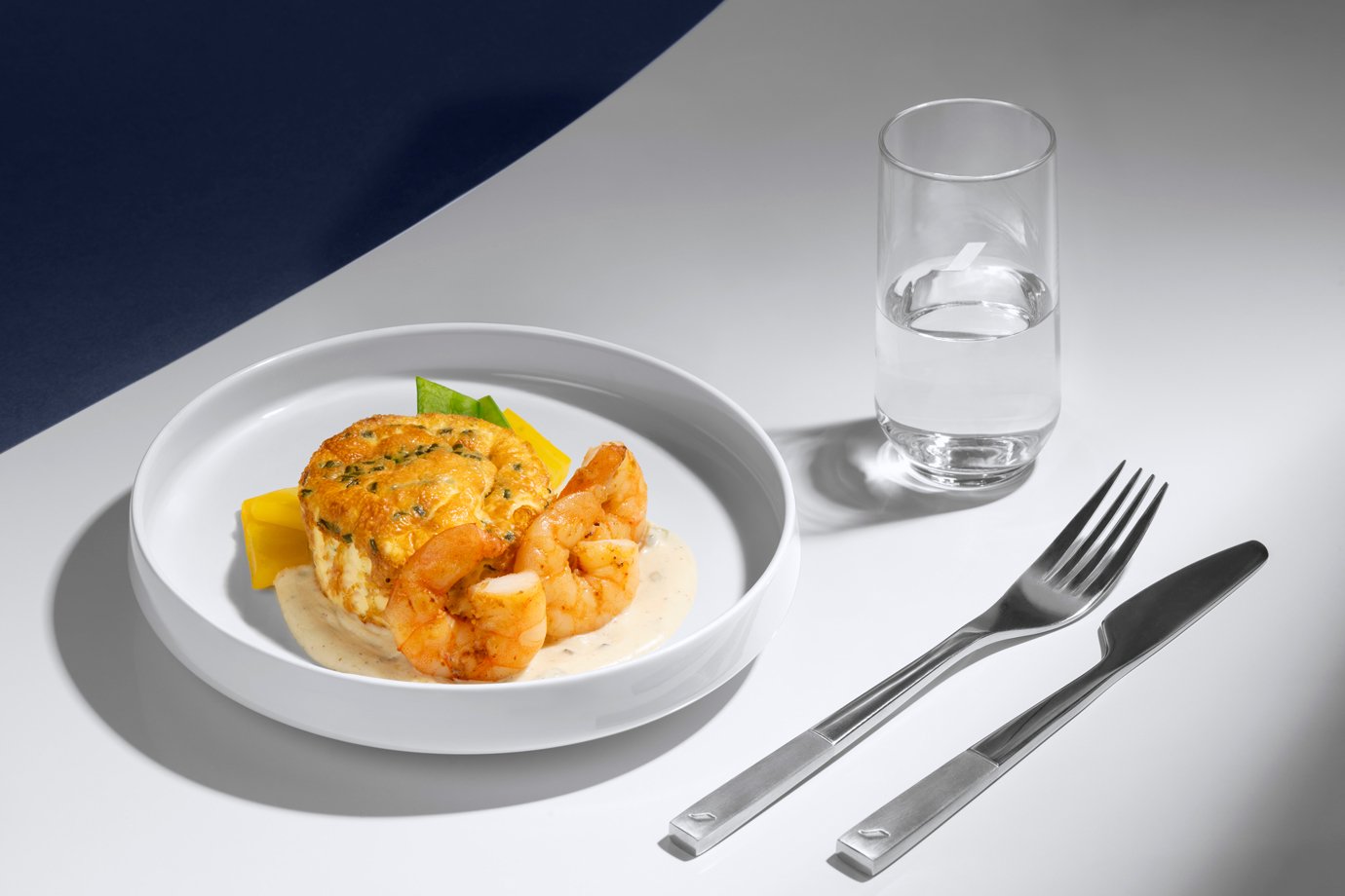 AirFrance, Classe Business, Menu