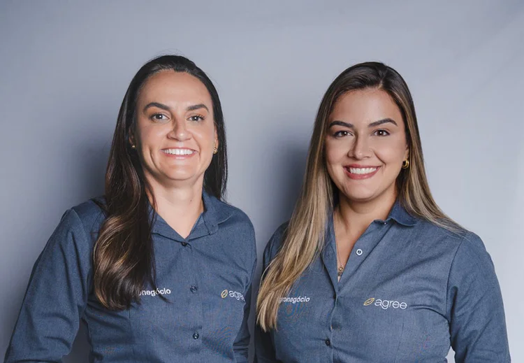 Rayssa de Melo e Thays Moura, fundadoras da Agree: fintech somou R$ 800 milhões em transações no ano passado e quer ultrapassar a casa do R$ 1 bilhão em 2025.