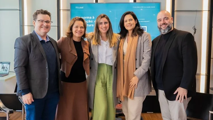 Os painelistas do evento promovido pelo spa Rituaali (Rituaali/Divulgação)
