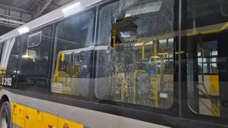Capital paulista registra ônibus atacados  (Reprodução/ Diário dos Transportes)