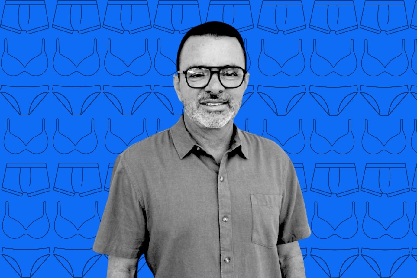 Edilson Barbora, fundador da Led's, marca de lingerie e moda praia de Goiás