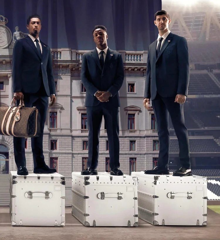 Parceria Real Madrid com Louis Vuitton  (Divulgação)