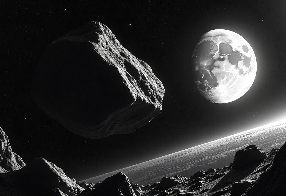 Asteroide com potencial de destruir cidade inteira na Terra pode colidir com Lua em menos de 10 anos