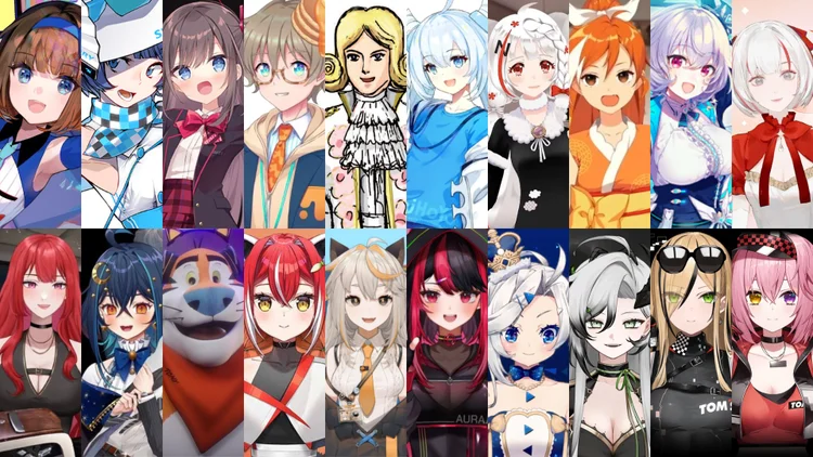 Vtuber Bloo foi desenvolvido como uma solução para lidar com a sobrecarga sofrida por seu criador (Reprodução)
