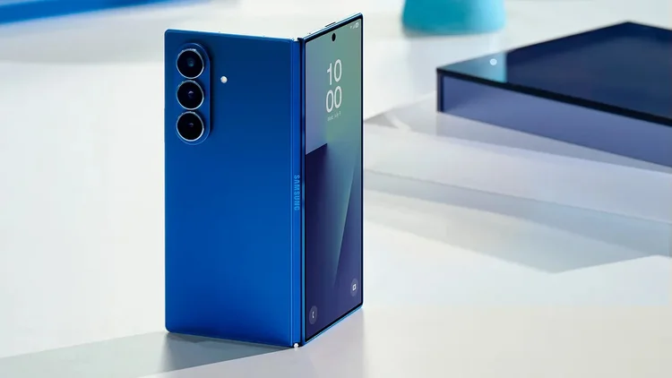  Galaxy Z Fold 7 com tela externa AMOLED de 6,5 polegadas