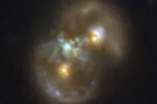 Imagem referente à matéria: Buraco negro misterioso encontrado na 'galáxia do infinito' desafia teorias astronômicas