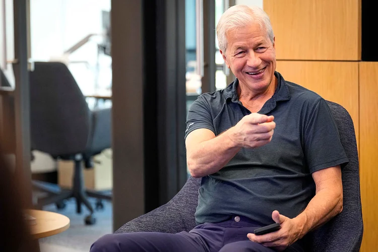 Jamie Dimon: CEO do JPMorgan Chase (Houston Chronicle/Hearst Newspapers / Colaborador/Getty Images)