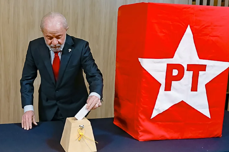 Eleição do PT: Lula votou no Rio de Janeiro (Ricardo Stuckert/Divulgação)