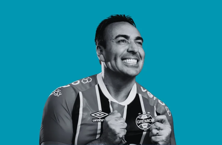 Marcelo Marques, da Marquespan: dono da maior fabricante de pão francês do mundo pagou R$ 130 milhões pela Arena do Grêmio (Reprodução / Instagram)