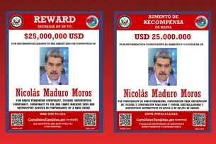 EUA oferecem recompensa de quase R$ 140 milhões por informações sobre Nicolás Maduro