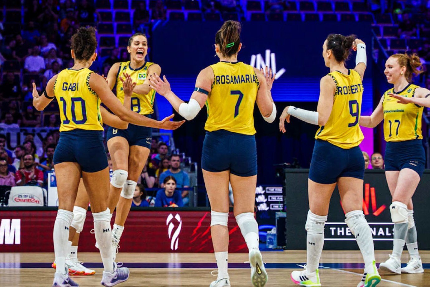 Brasil x Itália: onde assistir e horário da final da Liga das Nações de vôlei feminino