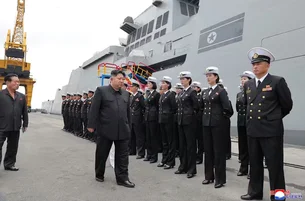 Coreia do Norte testa mísseis antiaéreos em meio a exercícios militares dos EUA e da Coreia do Sul