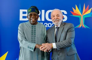 Imagem referente à matéria: Lula recebe presidente da Nigéria para tratar de comércio e tarifas dos EUA