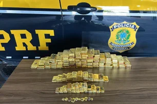 Imagem referente à matéria: PRF apreende 103 kg de ouro em abordagem a caminhonete em Roraima