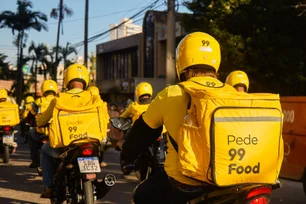 Imagem referente à matéria: Na guerra do delivery, 99Food faz 1 milhão de entregas em 45 dias. Próxima parada: São Paulo