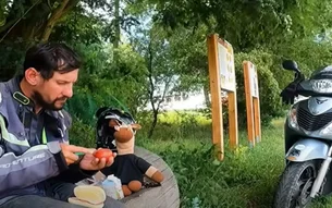 Alex Tibola, conhecido por viagens de moto pelo mundo, morre em acidente no Chile