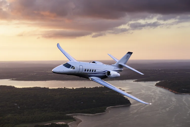 Cessna Citation Latitude: um dos aviões mais desejados pelos brasileiros.  (Divulgação/Divulgação)