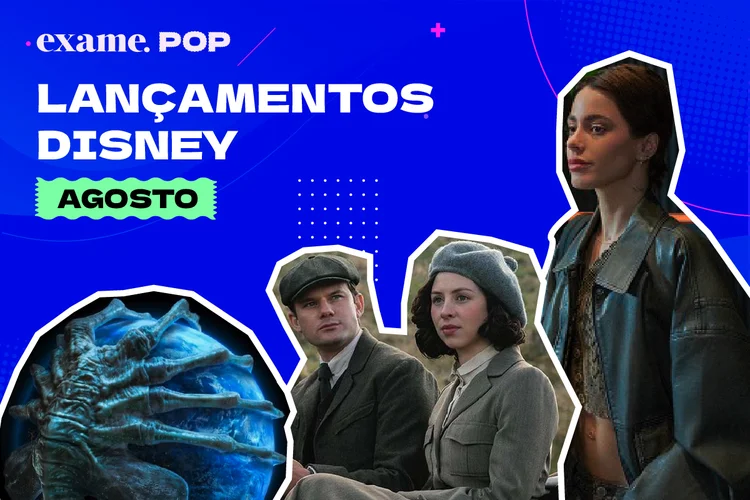 Disney+: o que entra no catálogo em agosto de 2025? (Montagem EXAME/ Divulgação)