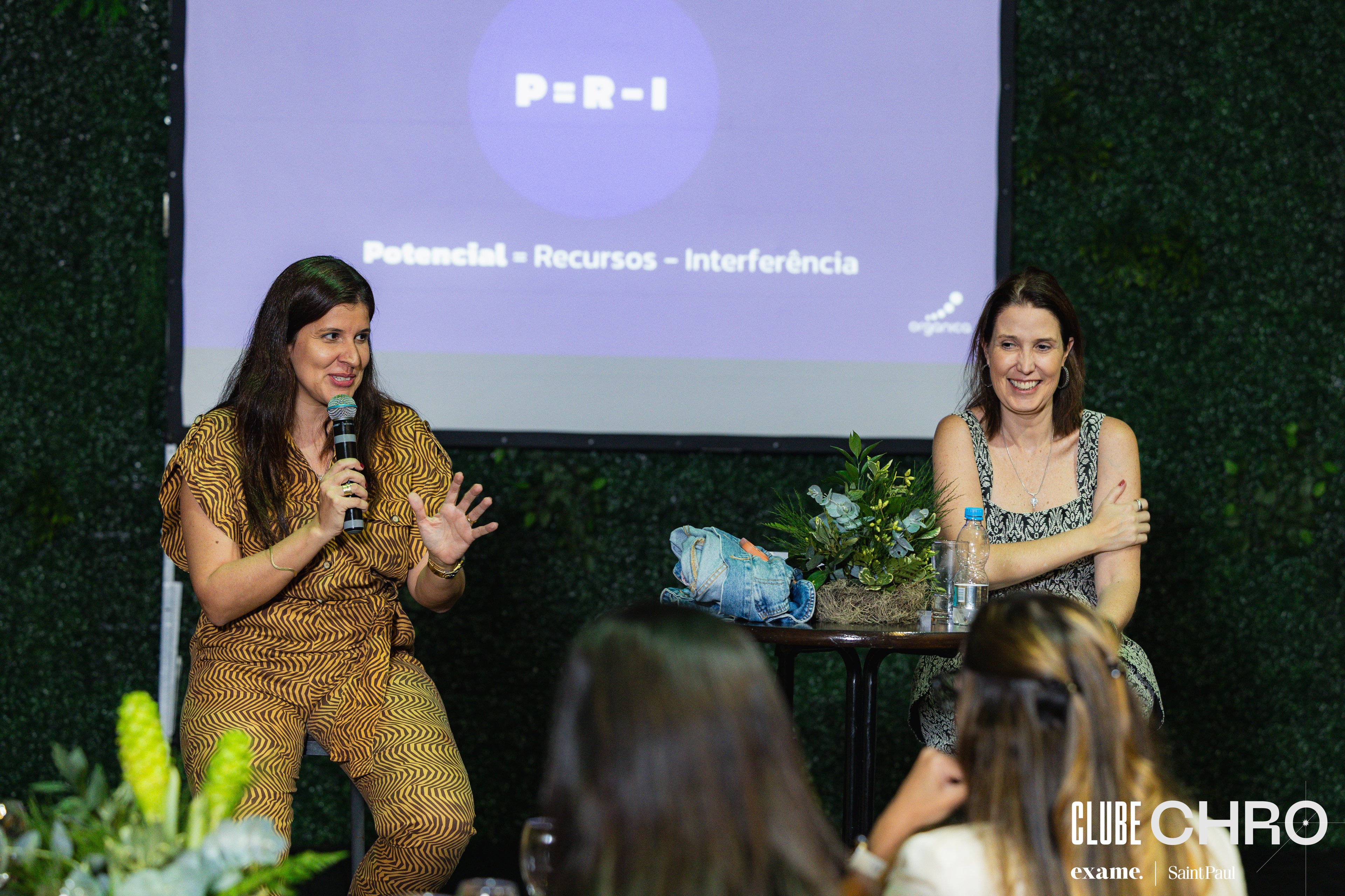 Priscilla Erthal co-fundadora da Organica Evolução Exponencial e Camila Securato CSO da Exame Educação | Saint Paul 