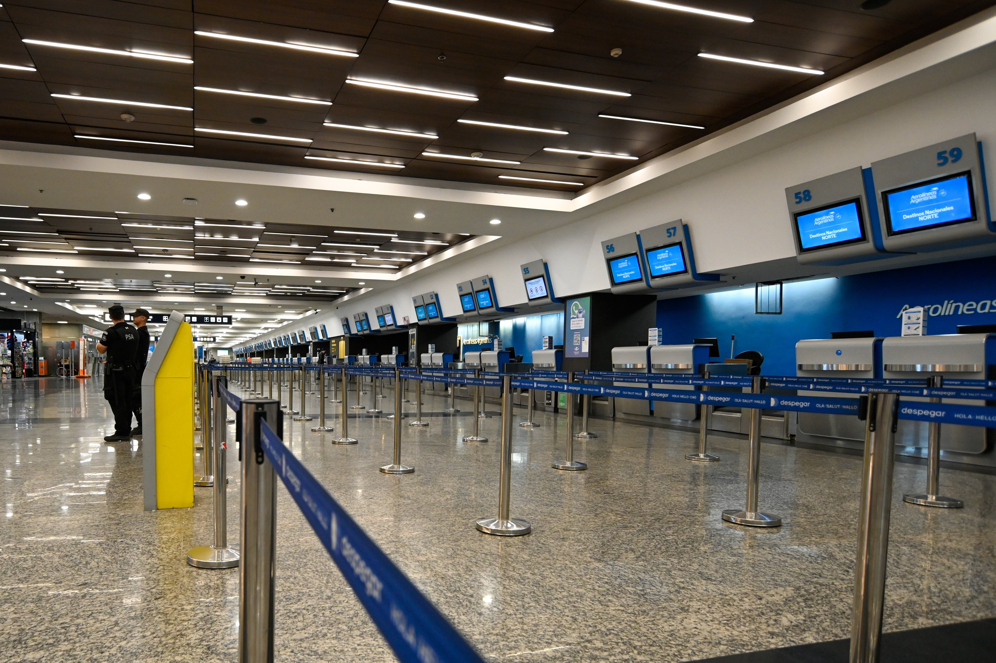 Greve em aeroportos na Argentina já causou prejuízo de R$ 10 milhões