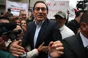 Imagem referente à matéria: Martín Vizcarra, ex-presidente do Peru, é preso preventivamente por acusação de suborno