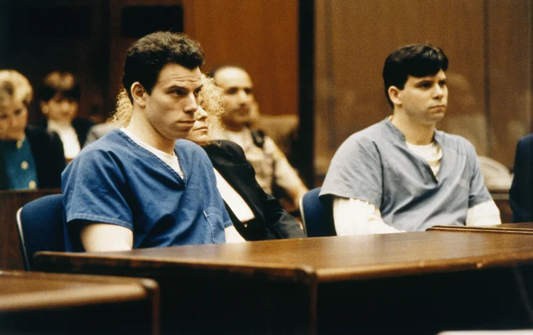 Irmão Menéndez: Erik, preso por assassinato dos pais em 1989 teve liberdade condicional negada na Califórnia. (Ted Soqui/Sygma via Getty Images)