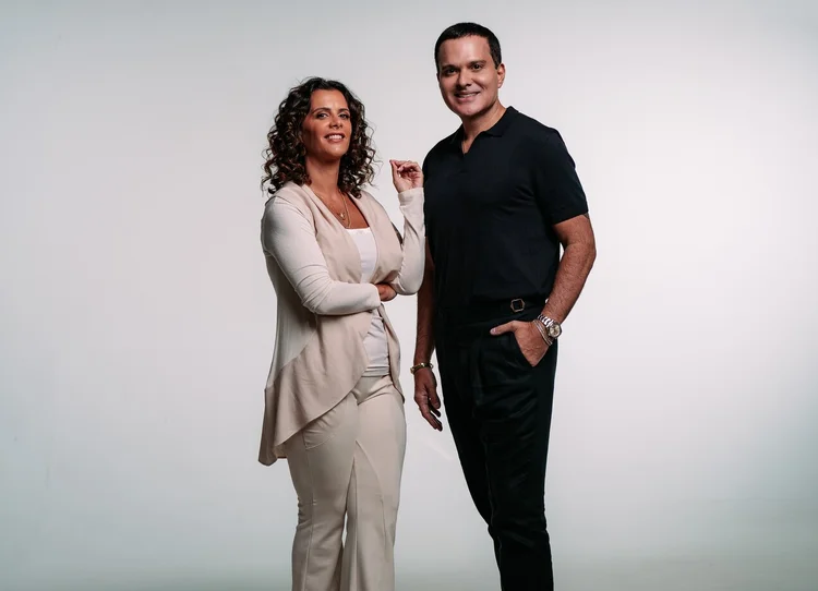 Marina Bedaque e Luciano Moura: fundadores da The Collection, evento que une maiores players do mercado de eventos e turismo de luxo do país (The Collection /Divulgação)