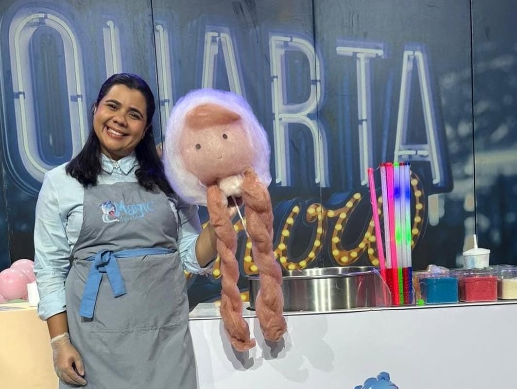 Ela vai faturar R$ 4 milhões colocando algodão doce no mercado de eventos de luxo